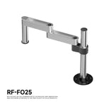 Supporto per microscopio RF4 RF-FO25 con braccio oscillante regolabile e rotazione a 360 gradi., RF-FO25