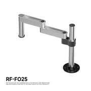 Supporto per microscopio RF4 RF-FO25 con braccio oscillante regolabile e rotazione a 360 gradi., RF-FO25