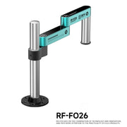 Supporto per microscopio RF4 RF-FO26 con braccio oscillante regolabile e rotazione a 360 gradi., RF-FO26
