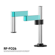 Supporto per microscopio RF4 RF-FO26 con braccio oscillante regolabile e rotazione a 360 gradi., RF-FO26