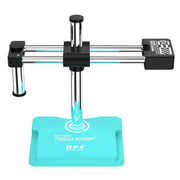 Supporto per microscopio RF4 RF-FO34 con braccio oscillante a doppio asse regolabile a 360 gradi e base, compatibile con la maggior parte dei microscopi., RF-FO34