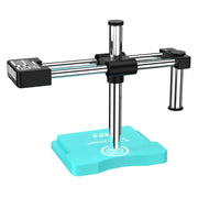 Supporto per microscopio RF4 RF-FO34 con braccio oscillante a doppio asse regolabile a 360 gradi e base, compatibile con la maggior parte dei microscopi., RF-FO34