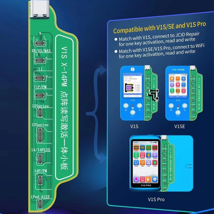 JC V1SE Test Repair Battery Board For iPhone 6-14 Pro Max, Battery Board For iPhone 6-14 Pro Max