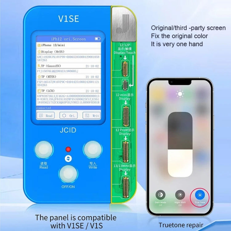 JC V1SE Testing Repair True Tone Board Adapter for iPhone 12-14 Pro Max, True Tone Board For iPhone 12 Series / 13 / 13 mini / 14 / 14 Plus / 15 / 15 Plus