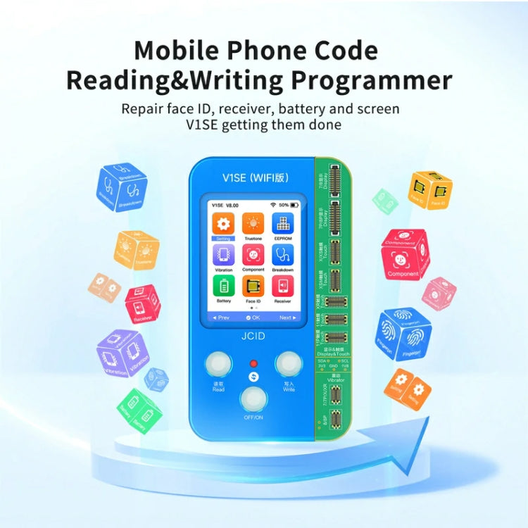 JC V1SE Cell Phone Code Reading Programmer Set for iPhone, V1SE Programmer Set