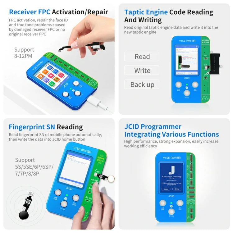 JC V1SE Cell Phone Code Reading Programmer Set for iPhone, V1SE Programmer Set