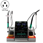 SUGON T3602 Stazione di saldatura Nano elettrica a doppia stazione 110V 240W con doppia impugnatura, spina americana, T3602, US Plug
