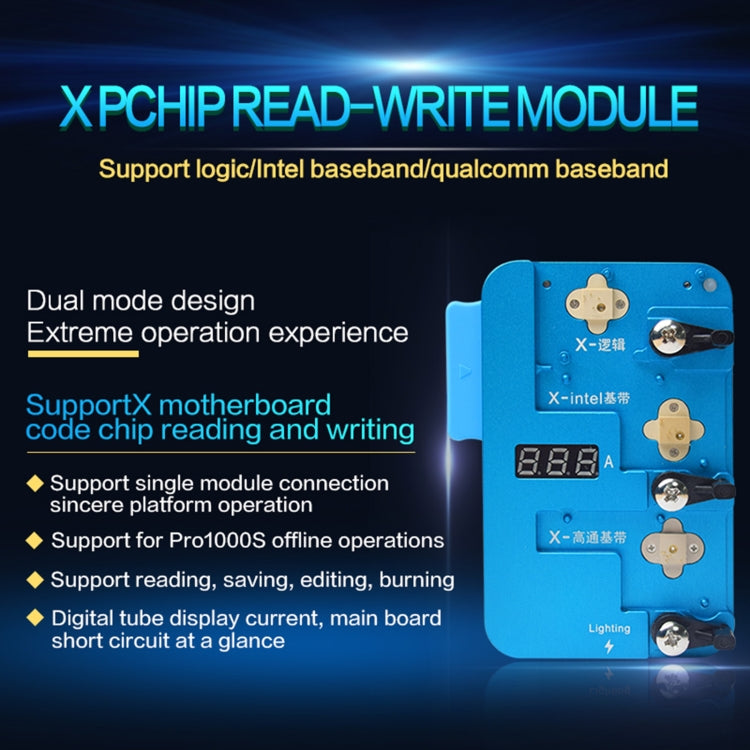 Programmatore non rimovibile per chip EEPROM JC BLE-X per iPhone X, JC BLE-X