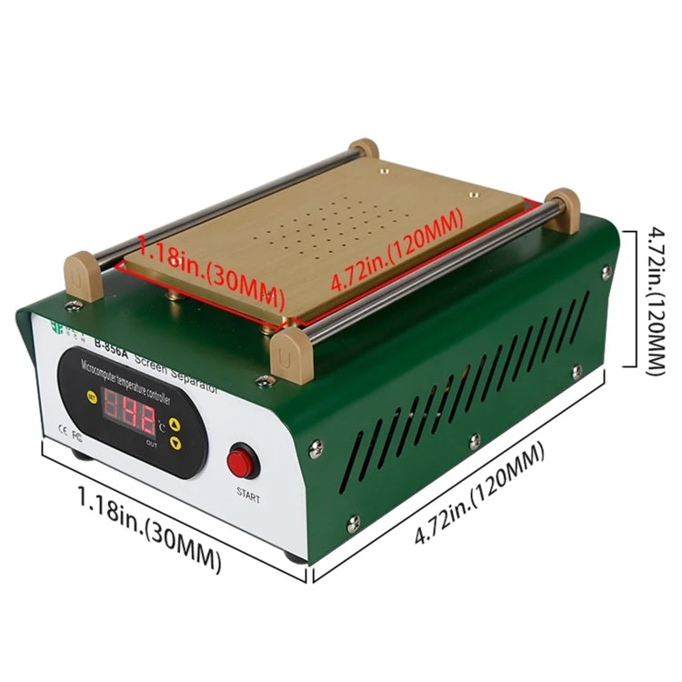 Separatore schermo LCD per pompa a vuoto elettrica CA 220 V BST-B-856A, spina europea, BST-B-856A, EU Plug, BST-B-856A, UK Plug, BST-B-856A, US Plug