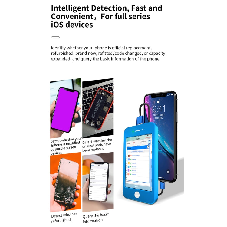 JCID Intelligent Portable iDetector for iOS Devices Full Series, Handheld iDetector