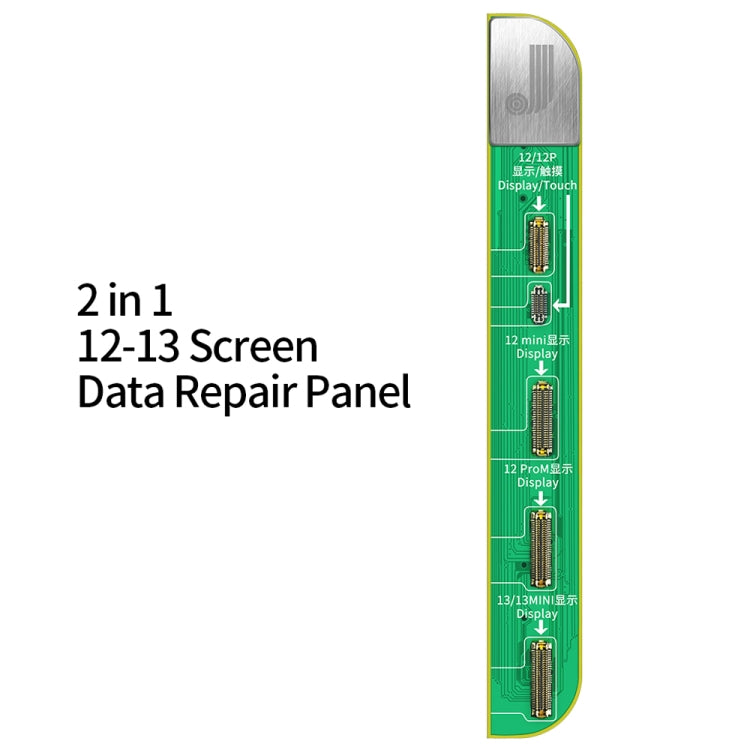 JC V1SE Test 2 in 1 Screen Data Repair Panel Adapter for iPhone 12 Series / 13 / 13 mini, 2 in 1 For iPhone 12 Series / 13 / 13 mini