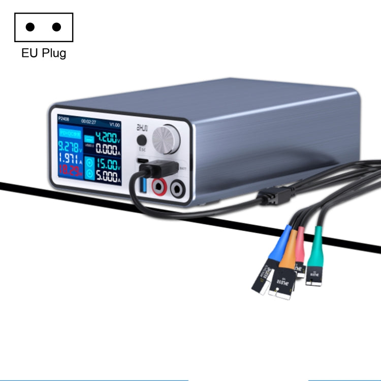 Alimentatore regolatore di tensione intelligente AIXUN P2408, spina europea, P2408 EU Plug, P2408 US Plug
