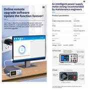 Alimentatore regolatore di tensione intelligente AIXUN P2408, spina europea, P2408 EU Plug, P2408 US Plug
