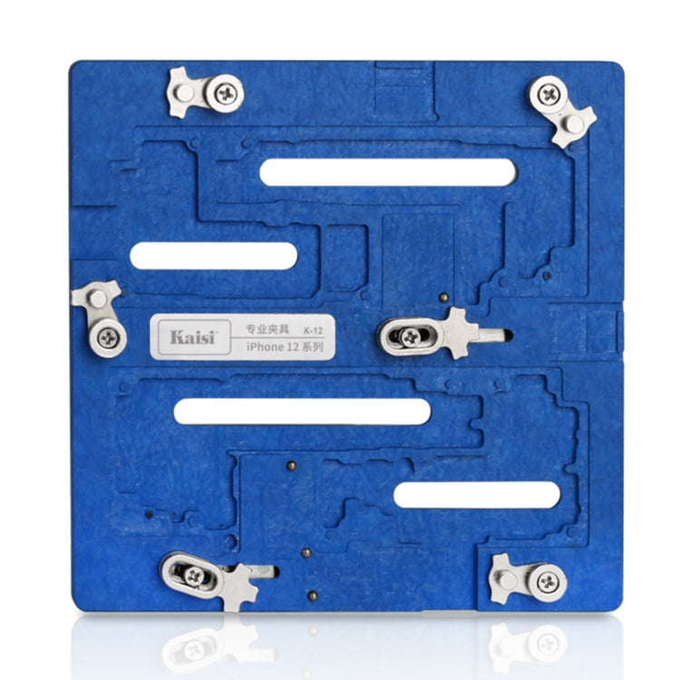 Piattaforma di manutenzione per saldatura del supporto per dispositivo PCB del telefono Kaisi K-12 per iPhone 12/12 mini/12 Pro/12 Pro Max, K-12