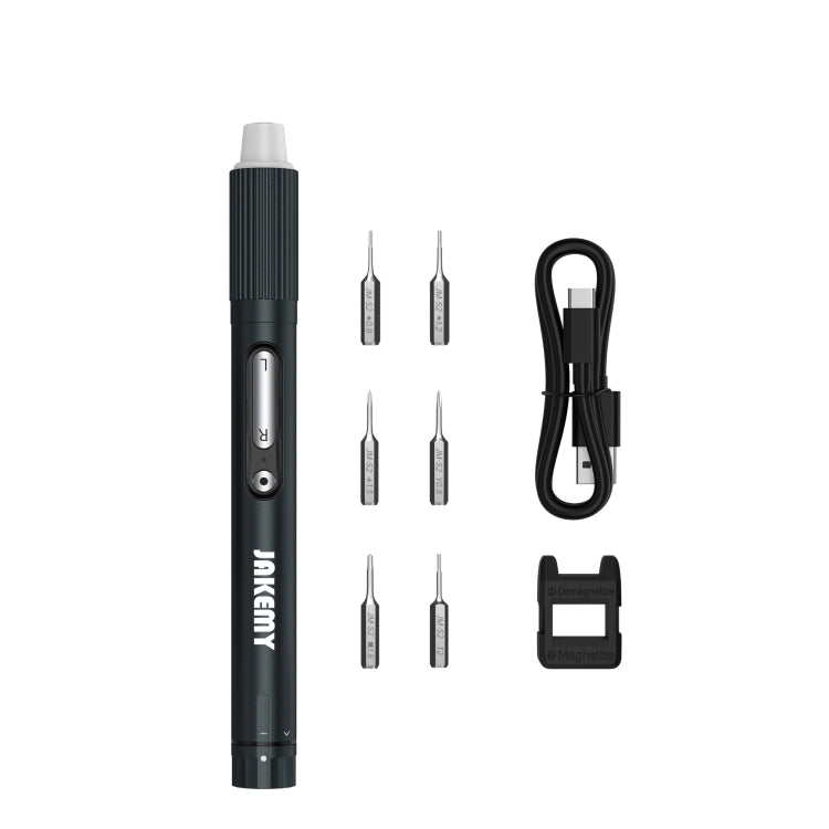 JAKEMY JM-Y05 8 in 1 Type-C Dual Power High Precision Electric Screwdriver Fast Charging, JM- Y05