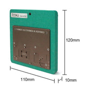 BAKU BA-676 Multifunctional PCB IC Glue 110V-120V Remove Thermostatic Heating Platform for iPhone X / XS / XS Max / 11 / 11 Pro / 11 Pro Max, CN Plug, CN Plug