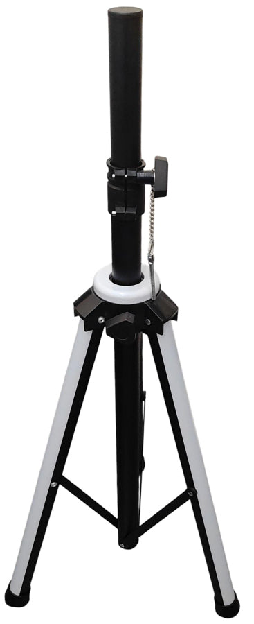 Stativo per casse acustiche con illuminazione LED RGB altezza massima 190 cm ST-LED200