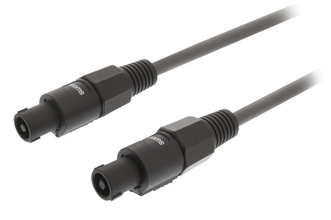 Cavo Altoparlante a 2 Pin Femmina -  2 Pin Femmina 10m Grigio Scuro Sweex