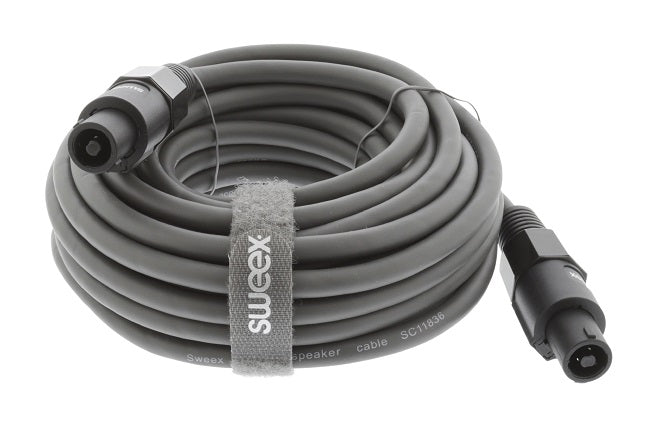 Cavo Altoparlante Altoparlante a 2 Pin Femmina - Altoparlante a 2 Pin Femmina 10.0 m Grigio Scuro 8717534024601 871753402460 SWOP16000E100 ND2240