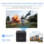 Proiettore HD portatile DLP C80 Proiettore con schermo gigante da 120 pollici Blu-ray 4K, Android 7.1.2, 2 GB + 16 GB, EU Plug, US Plug, UK Plug, AU Plug