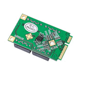 Scheda controller Marvel 88SE9215 Mini PCI Express SATA III 6G a 4 porte