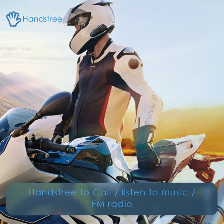 Auricolare Bluetooth 4.2 per casco moto a bassa potenza