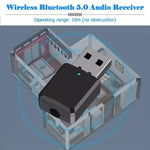 Ricevitore e Trasmettitore Audio Bluetooth 5.0 USB