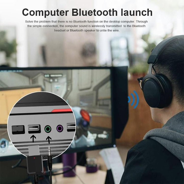 Ricevitore e Trasmettitore Audio Bluetooth 5.0 USB