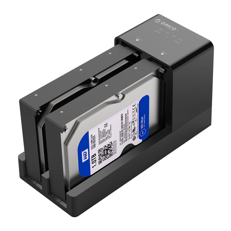 Custodia per disco rigido ORICO 6528US3-C da 2,5/3,5 pollici con duplicatore, 6528US3-C