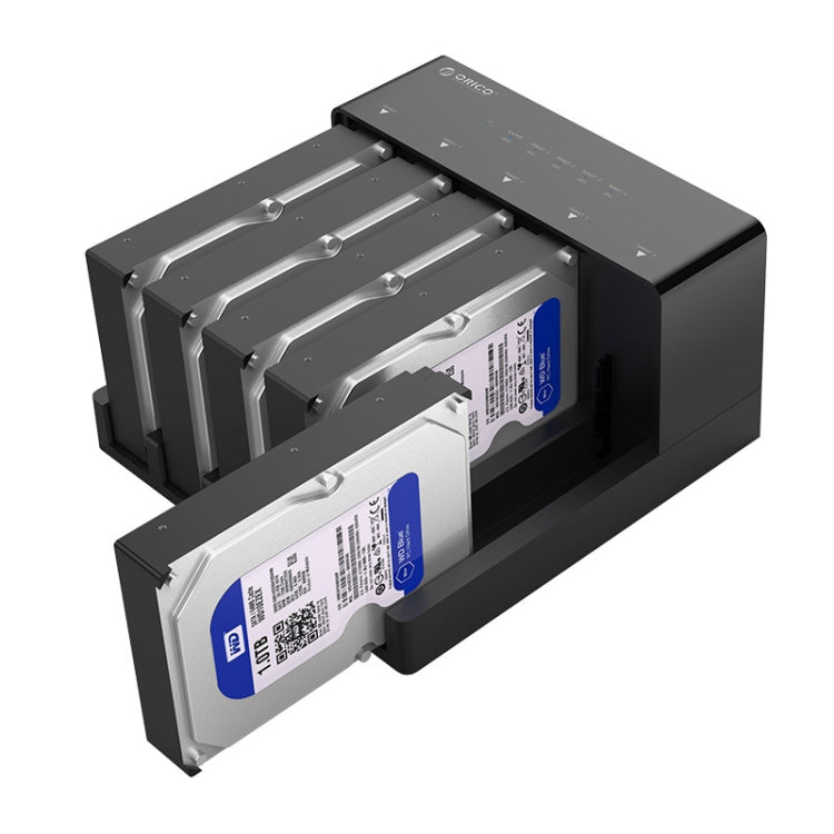 Custodia per disco rigido ORICO 6558US3-C da 2,5/3,5 pollici con duplicatore, 6558US3-C