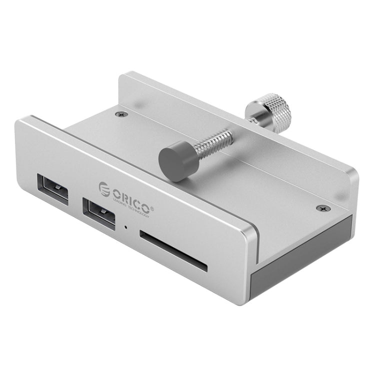ORICO MH2AC-U3 HUB USB 3.0 a 2 porte tipo clip con lettore di schede SD