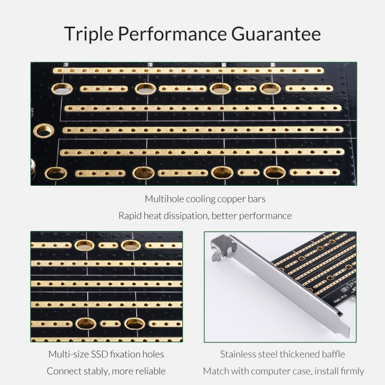 Scheda di espansione ORICO PDM2 M.2 NVME a PCI-E 3.0 X4
