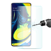 Pellicola vetro temperato per Galaxy A80 9H 0,26mm 10 pezzi