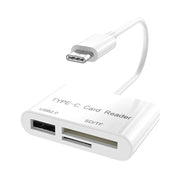 Lettore di schede da USB-C a USB SD/Micro SD