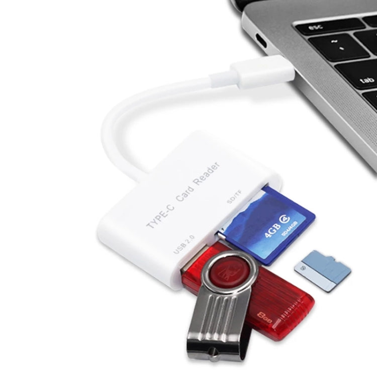 Lettore di schede da USB-C a USB SD/Micro SD