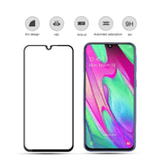 Pellicola vetro temperato 0,33 mm per Galaxy A40 nero