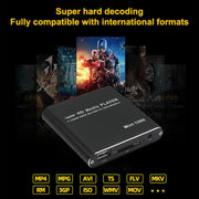 Lettore multimediale HDD USB Full HD 1080P compatto