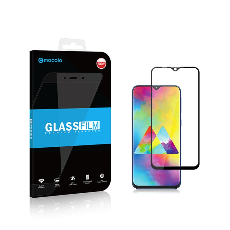 2 pezzi mocolo 0,33 mm 9H 2,5D pellicola in vetro temperato a colla piena, Galaxy A10 / M10, Galaxy A20 / A30 / A50 / M30, Galaxy A40, Galaxy A70, for Galaxy A90, Galaxy M20