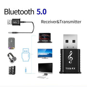 Ricevitore Trasmettitore Bluetooth 5.0 Mini