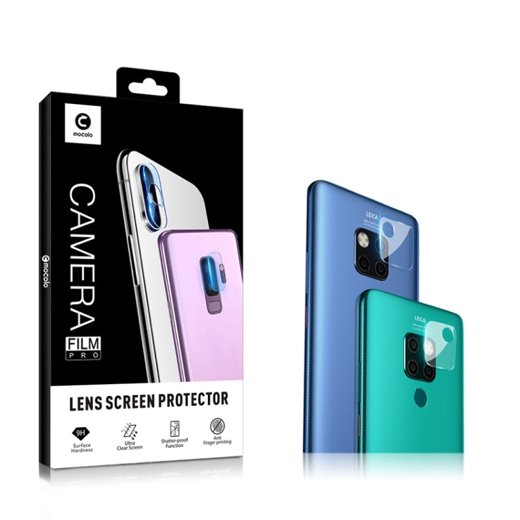 2Pcs mocolo 0.15mm 9H 2.5D Bordo arrotondato Obiettivo fotocamera posteriore Pellicola in vetro temperato, Huawei P30, Huawei P30 Lite, Huawei P30 Pro, Huawei Mate 20X, Huawei Mate 20, Huawei Mate 20 Pro, Huawei P20, Huawei P20 Lite, Huawei P20 Pro