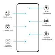 Pellicola in vetro temperato ENKAY per Galaxy A80 0,26mm 9H