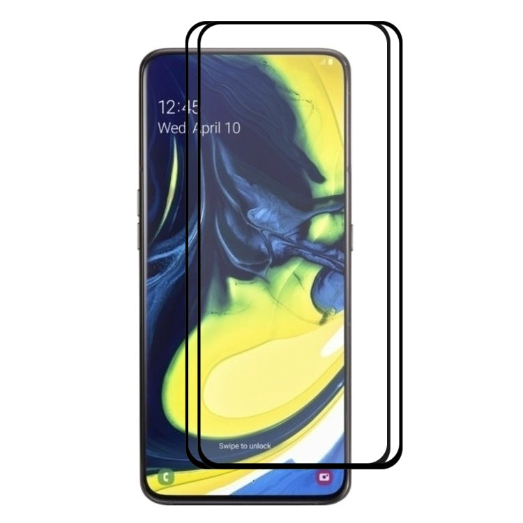 Pellicola vetro temperato 9H 0,26mm per Samsung Galaxy A80
