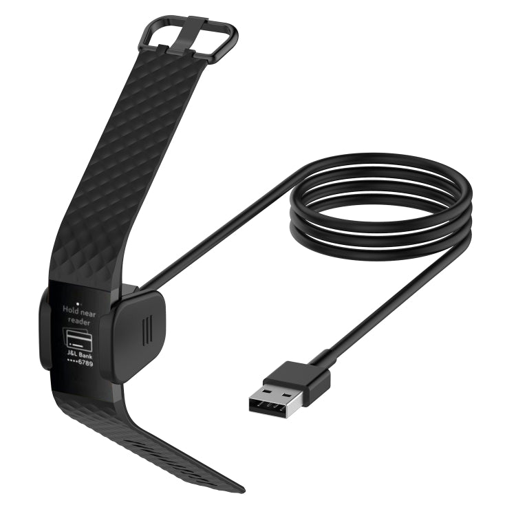 Cavo caricabatterie Smart Watch per Fitbit Charge 3, lunghezza cavo: 1 m