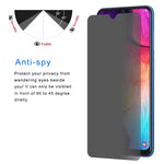 Pellicola vetro temperato privacy per Samsung Galaxy A30 A50