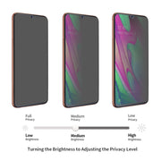 Pellicola vetro temperato privacy per Samsung Galaxy A40