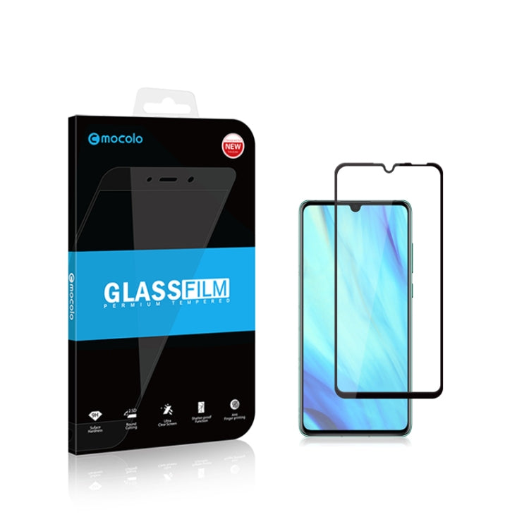 2Pcs mocolo 0.33mm 9H 2.5D Full GluePellicola in vetro temperato, Huawei P30, Huawei P30 Lite, Huawei P20, Huawei P20 Lite, Huawei P20 Pro, Huawei Mate 20 X, Huawei Mate 20, Huawei Mate 20 Lite