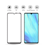 2Pcs mocolo 0.33mm 9H 2.5D Full GluePellicola in vetro temperato, Huawei P30, Huawei P30 Lite, Huawei P20, Huawei P20 Lite, Huawei P20 Pro, Huawei Mate 20 X, Huawei Mate 20, Huawei Mate 20 Lite