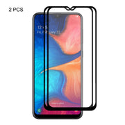 Pellicola vetro temperato per Galaxy A20 9H 0,26mm 2 pezzi