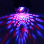 YouOKLight YK2278 3W Attivato dal suono DJ Illuminazione per feste RBG Lampada stroboscopica a sfera da discoteca Luce par da palco con 7 modalità, senza telecomando