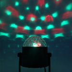 YouOKLight YK2278 3W Attivato dal suono DJ Illuminazione per feste RBG Lampada stroboscopica a sfera da discoteca Luce par da palco con 7 modalità, senza telecomando